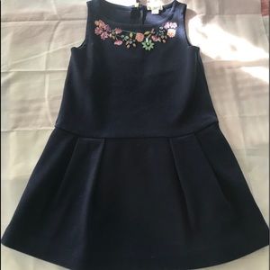 J Crew navy blue dress